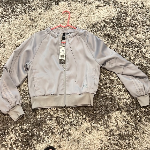 Adidas Glam On Bomber Jacket size xs - Picture 3 of 5
